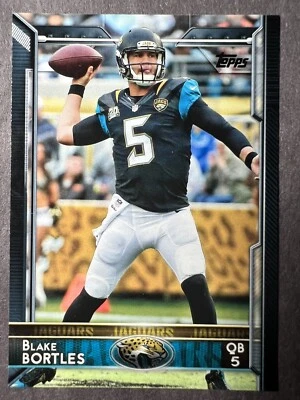 2015 Topps Blake Bortles Jacksonville Jaguars Card #113 - Image 1 of 2