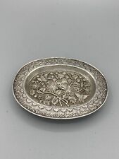 18th century Dutch Colonial Chinese Export silver dish miniature platter betel 