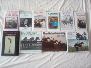 1990's HORSE RACING BOOK BUNDLE x10 - All Unread New/Old Stock VGC - Picture 1 of 11