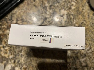 Apple ImageWriter II 4 Color Ink Ribbon - New Old Stock Foto 1 de 3