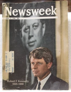 Vintage Newsweek June 17, 1968 Robert F. Kennedy 1925-1968 - Picture 1 of 2
