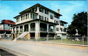 OCEAN CITY, NEW JERSEY - OCEAN MANOR MOTEL - VINTAGE POSTKARTE - Bild 1 von 2