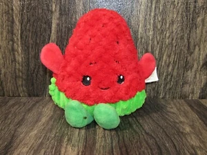 Hug Fun Plush Watermelon Smiling Face Stuffed Animal Toy 9" - Picture 1 of 9