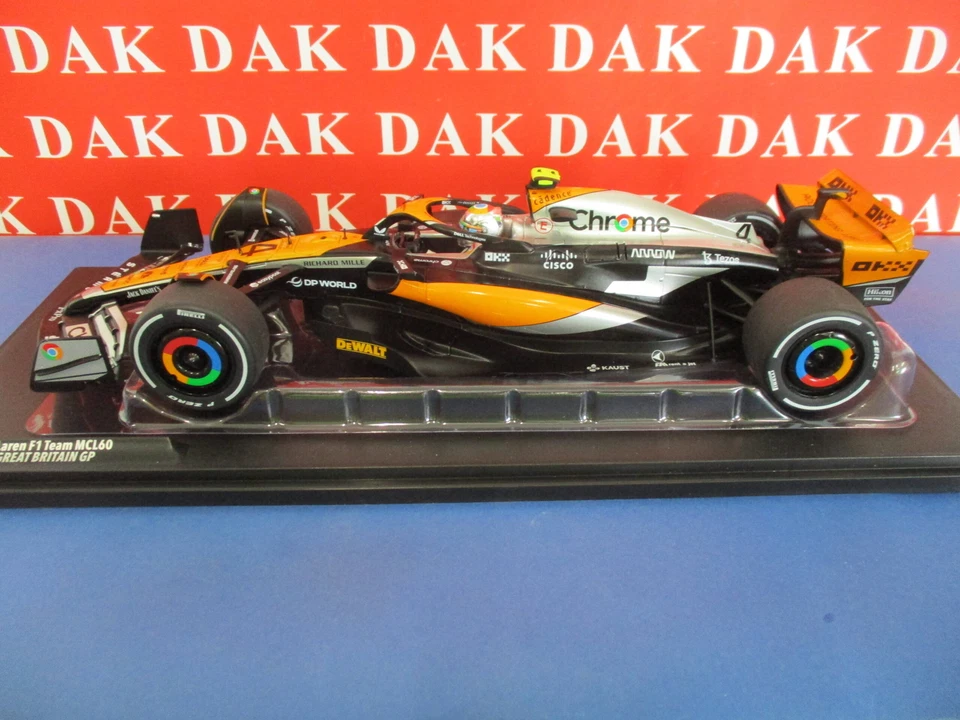 McLAREN MCL60 PIASTRI GP GREAT BRITAIN 1 18 SOLIDO' S1811202