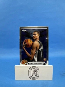 2023-24 Topps Chrome - #1 Victor Wembanyama (RC) (H) - Picture 1 of 3