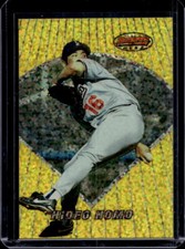 1996 Bowman's Best Hideo Nomo Previews Atomic Refractor #BBP 26 Dodgers