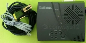 External 3Com US Robotics 56K V.90 Voice Fax modem Pro 71-245625-01 - Picture 1 of 5