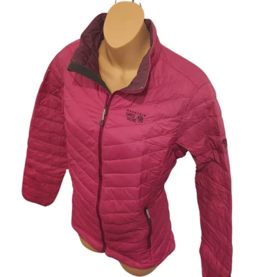 Chaqueta de plumón Mountain Hardwear para mujer Micro Ratio, rosa talla S/P; $290 NUEVA SIN ETIQUETAS Foto 1 de 4