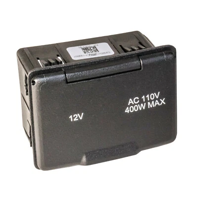 OEM NEW 2015-2020 Ford F150 12V 110v Power Outlet and Cover FL3Z19A487B - Image 1 of 4