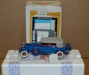 FRANKLIN MINT 1932 CADILLAC V-16 SPORT M.I.B. - Picture 1 of 6