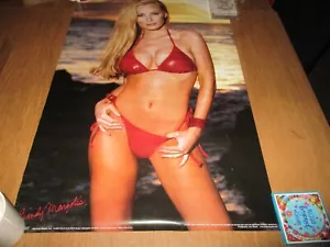 CINDY MARGOLIS (ROT) 2000 POSTER Mann Höhle Garage STRANDSZENE #1908 VERSIEGELT * SELTEN - Bild 1 von 6