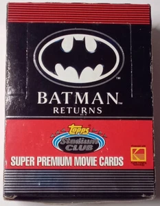 Batman Returns 1992 Topps Stadium Club Factory Box - Bild 1 von 7