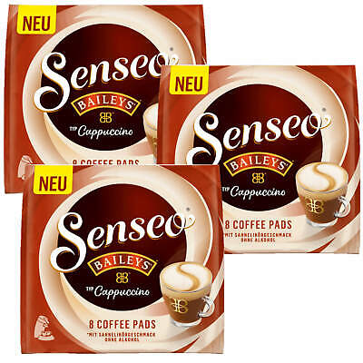 3x 8 Senseo Pads Baileys Typ Cappuccino mit S...