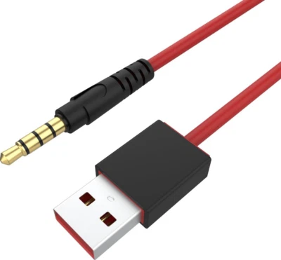 Alitutumao USB 3.5mm Jack Charging Cable Data Sync Beats Headphones Compatible - Image 1 of 4