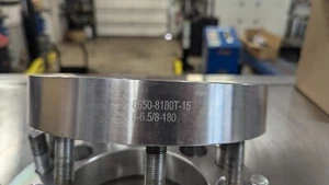 2 2010 GM Wheel Spacers 8650-8180t-15 8-6.5/8-180 - Picture 1 of 2