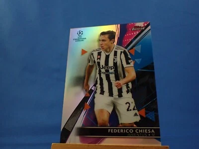 Federico Chiesa Topps Finest UEFA Champions League Soccer 2021-22 Refractor - Image 1 of 2