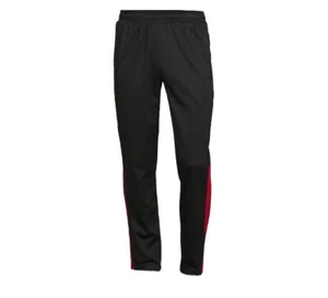 Athletic Mens Track Pants 3XL Black Bottom Side Leg Panel Side Pocket NWT (K31) - Picture 1 of 15