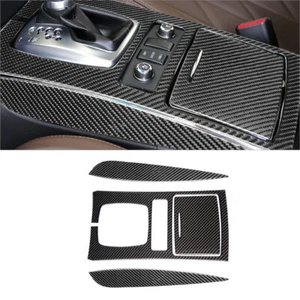 4Pcs Carbon Fiber Interior Gear Shift Cover Trim For Infiniti FX35/37/50 QX70 - Picture 1 of 12