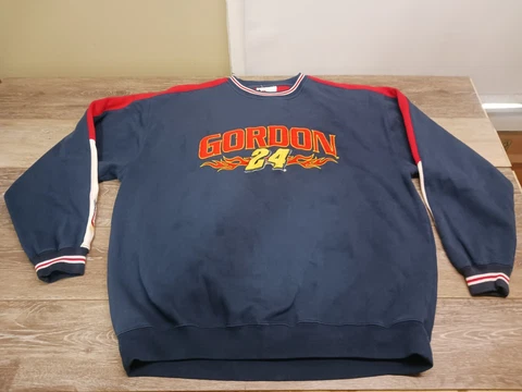 Jeff Gordon Chase Authentic XL Mens Sweater Sweatshirt VTG Cover