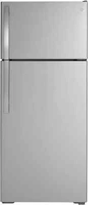 GE 28 дюймов автономный верхний морозильник холодильник из нержавеющей стали новый GTS18GSNRSS - Изображение 1 из 4