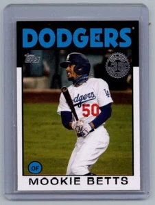 2021 Topps Mookie Betts #86B-13 1986 Topps Baseball Los Angeles Dodgers - Picture 1 of 2