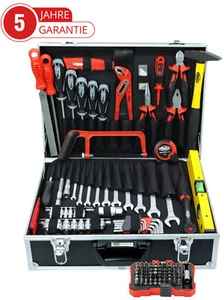 FAMEX 745-47 Werkzeugkoffer gefüllt mit Werkzeug Set Satz Profi Koffer Komplett - Bild 1 von 8