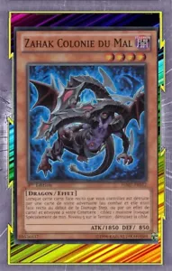 Zahak Colony Du Mal HA07-FR012 Dark Dragon Effect Level 4 - Picture 1 of 1