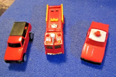 Fire Vehicles Pick up, Chief's Car and Truck   Summer Metal S8635 S8583 S8115 - Image 1 of 4