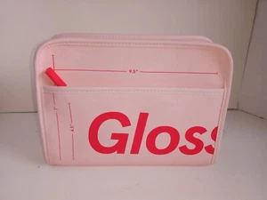 Bolso de Cosméticos GLOSSIER NUEVO SIN ETIQUETAS Rosa Edición Limitada con Forro de Fieltro Extraíble - Imagen 1 de 19