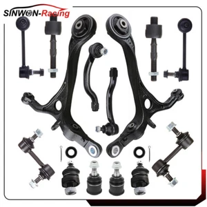 Brazos de control inferiores delanteros 14 piezas para Acura TL 2004 2005 2006 barras estabilizadoras extremos de varilla de amarre - Imagen 1 de 15