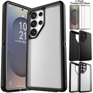 Funda delgada a prueba de golpes para teléfono Samsung S25 Ultra/S25+/S25/Vidrio templado - Imagen 1 de 42