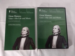 Great Masters: Liszt-His Life and Music DVD's & Guidebook - Picture 1 of 3