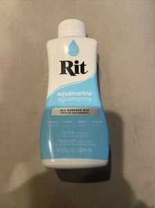 Rit All Purpose Dye, Aquamarine, 8 fl oz - Picture 1 of 1