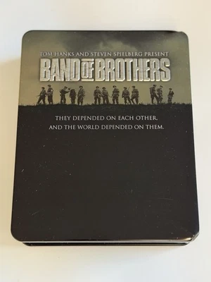 Band Of Brothers - Blu-Ray - 2010 Collector's Tin - Complete 6-Disc HBO Set Army Foto 1 de 4