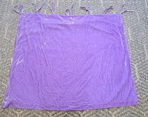 Pottery Barn Teens Samt Krawatte Top lila Vorhang - Bild 1 von 11