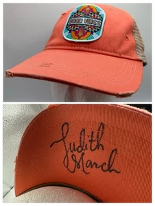 Chapeau camionneur Judith March sangle maille dos vieilli réglable AUTOGRAPHE - Photo 1/13