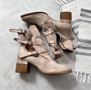 AS 98 Airstep Vintage Ankle Buckle Straps Boots Heels Bikkembergs Guidi Vibe - Bild 1 von 16