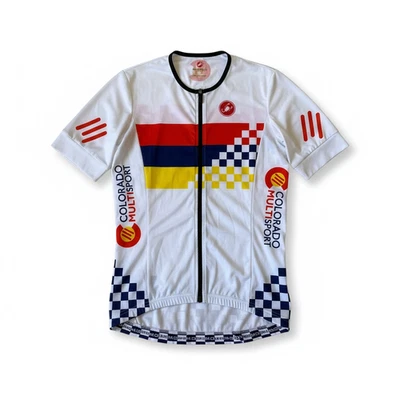 Castelli x Colorado 多运动骑行服 尺寸 L 白色 Boulder,Colo — 第 1/4 张图片