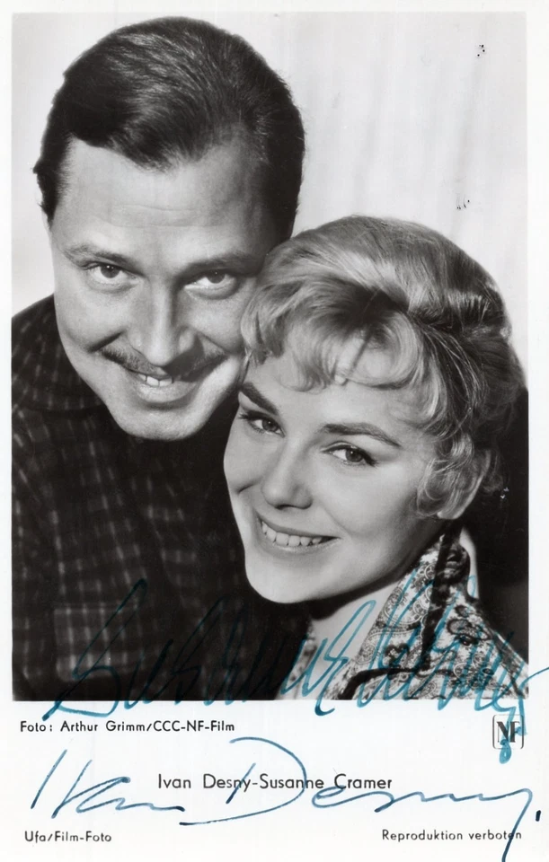 Susanne Cramer+ & Gerhard Riedmann+ - original signierte UFA Karte FK 3505 - Bild 1 von 1