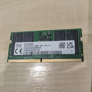 Memoria RAM 5600B para computadora portátil SK Hynix DDR5 16 GB PC5-44800 SO-DIMM HMCG78AGBSA092N - Imagen 1 de 1