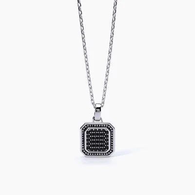 Collana In argento 925 Mabina Rodiato In Oro Bianco 18 Kt Mabina - Immagine 1 di 4