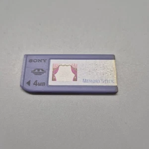 Sony Memory Stick 4MB - Picture 1 of 2