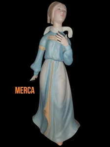 Laszlo Ispanky Sophisticated Princess Blue Dress Porcelain Figurine 10” - Picture 1 of 2