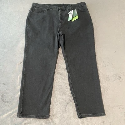 LL Bean Jeans Mens 42x28 Black Bean Flex Classic Fit Stretch NEW - Image 1 of 4