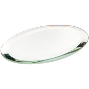 Plymor 2" x 3" Oval, 3mm Thick Beveled Glass Mirror - Picture 1 of 1