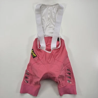 MAAP X Bleach Team Bib Evo Made in Italy Cycling Shorts Pink Stretch Mens Medium - Image 1 of 4
