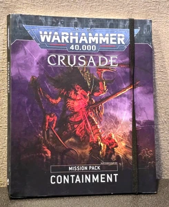 Warhammer 40K Crusade Containment Mission Pack—VG+ cond.—FREE SHIPPING (I6-38) - Picture 1 of 5