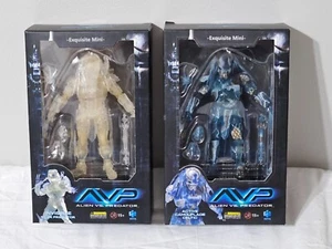 Hiya Toys AVP 1/18 Predator Figures. Invisible Scar & Active Camouflage Celtic. - Picture 1 of 7