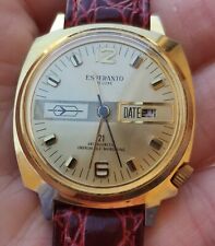Vintage men's Esperanto hand-winding watch