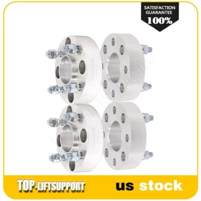 4x 1.5 inch 4x4.5 Wheel Spacers Hubcentric 12x1.25 For Nissan Versa 240SX Sentra - Image 1 of 4